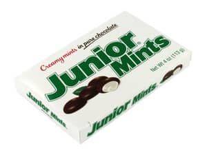 US - Theater Box Junior Mints 4 oz Box (x12 units)