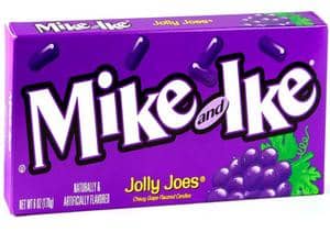 Theater Box Mike & Ike Jolly Joes 4.25 oz (x12 units)