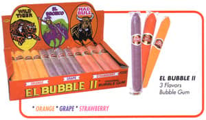 (S1-09) Gum - El Bubble 2 Bubblegum Cigars 36 units