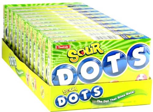 Theater Box Dots Sour 6 oz 12 units