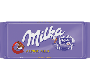 Germany -  KRAFT Milka Alpine - ALPENMILCH 100g x 24 units (Best Before 20 November, 2025)