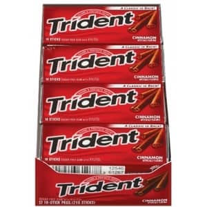 (S1-09) Gum - Trident Value Pack Cinnamon 12 units