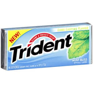 Gum - Trident Value Pack Mint Bliss 12 units