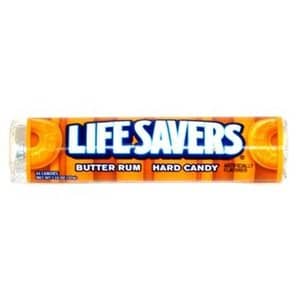 Mexico - Lifesavers Hard Roll Butter Rum 1.14 oz 20 units