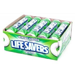 US -  Lifesavers Hard Roll Wintogreen .84 oz 20 units