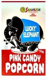 Lucky Elephant Pink Candy Popcorn 12CT