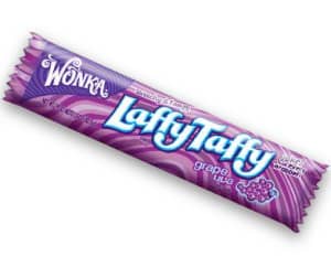 (S1-04) Wonka Laffy Taffy Grape 1.5oz x 24 units