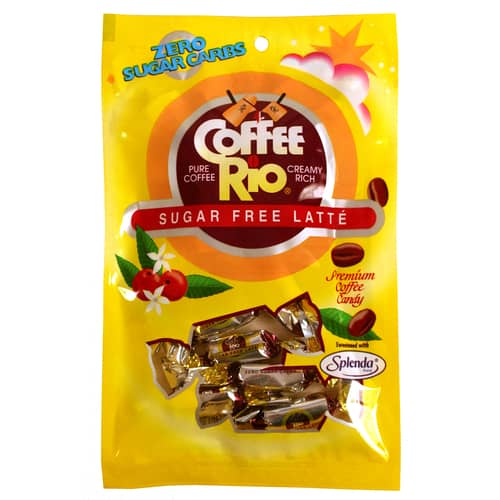 US - Sugar Free Adams &Brooks Coffee Rio Latte Peg Bag 3oz x 12 Units