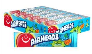 US - Airheads SOUR Blue Blast 0.55oz X 36 Units