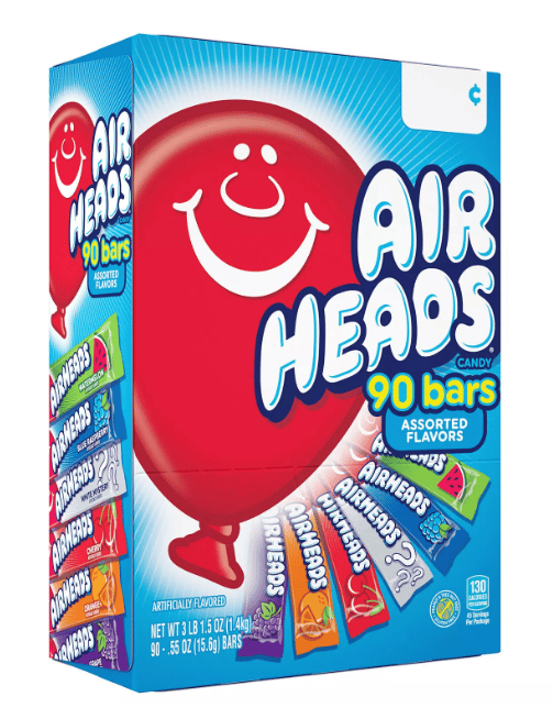 (S1-03) Airheads Variety Pack 15.6g z x 90 Bars