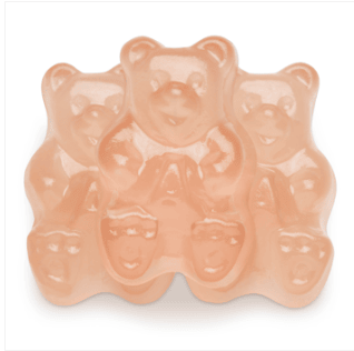 Bulk - Albanese Groovy Pink Grapefruit Bears Gummies 5lb (2.27kg) x 1 Bag