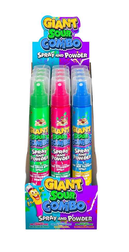 CHINA - Alberts Giant Sour Combo - Spray and Powder 2.82oz (80g) x 12 units
