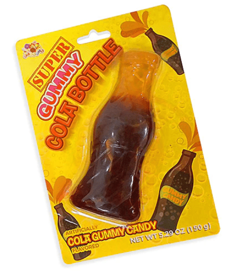 CANADA - ALBERTS SUPER GUMMY - COLA 5.29OZ (150G) X 12 UNITS
