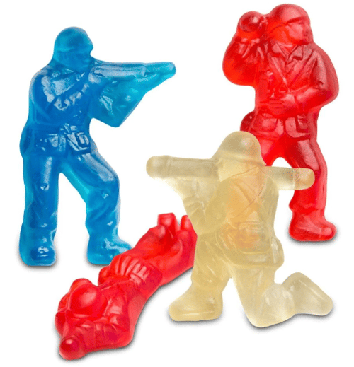 US - Bulk Albanese Army Guys - Assorted 5lb x 1 Bag