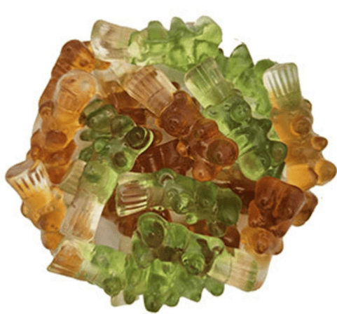 Germany - Bulk - Herbert's Best Caramel Apple Bears - 2.2lbs (1kg) X 1 Bag