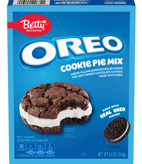 US - CASE - Betty Crocker Oreo - Cookie Pie Mix 8.6oz (243g) x 5 Units