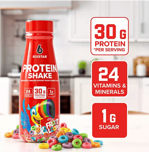 Beverage - Froot Loops Protein Shake 11oz (325ml) x 15 units (Buyer is responsible if drinks may leak during shipping and weather)