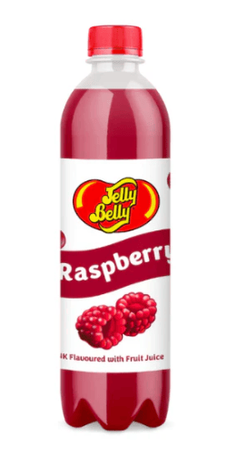 UK - Beverage - Jelly Belly Raspberry Fruit Drink 550ml x 12 units (Buyer is responsible if drinks may leak during shipping and weather)