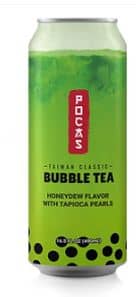 TAIWAN - Beverage - Pocas Bubble Tea Honeydew 16.5oz(490ml) x 24 Cans (Buyer is responsible if drinks may leak during shipping and weather)