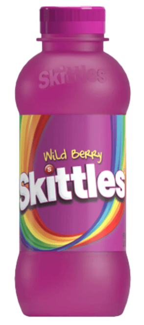 US - BEVERAGE - Skittles - Wild Berry 14 OZ (414ML) x 12 UNITS (Buyer is responsible if drinks may leak during shipping and weather)