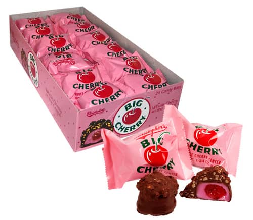 US - Adams & Brooks BIG CHERRY - MILK CHOC & PEANUT 1.75OZ(50G) X 24 UNITS
