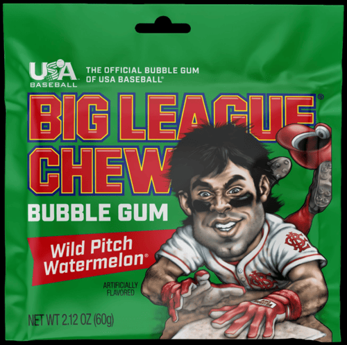 (S1-08) US - Big League Chew Watermelon 12 units