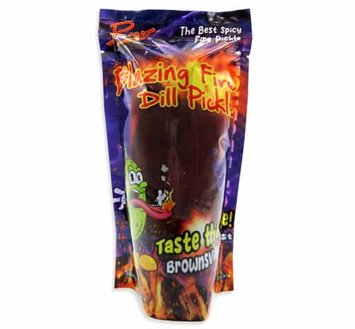 Blazing Fire Dill Pick x 16 units (Buyer is responsible if Pickle Juice may leak during shipping)