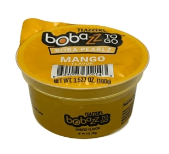 Bobazz To Go - Popping Boba - Mango 3.52 oz (100g) x 32 units