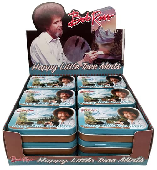 China - Boston America - Bob Ross Tree Mints x 18 units