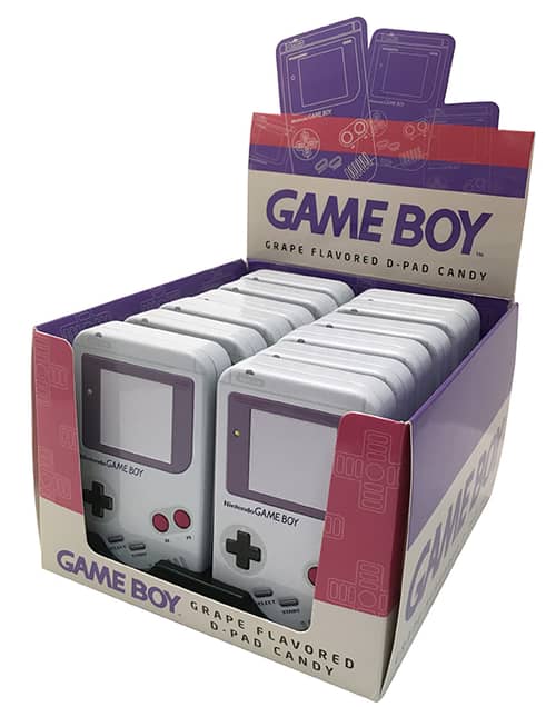 China - BOSTON AMERICA - GAME BOY CANDY TIN  X 12 UNITS