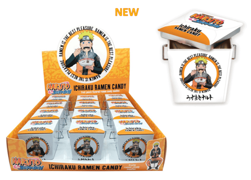 China - Boston America - NARUTO RAMEN Candies x 12 units