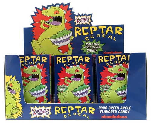 CHINA - BOSTON AMERICA - REPTAR CEREAL CANDY TIN X 12 UNITS