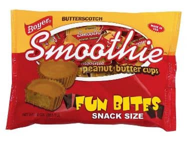 Halloween - Single Boyer Smoothie Cup Fun Bites Snack Pack - 10oz (283g) x 1 Bag