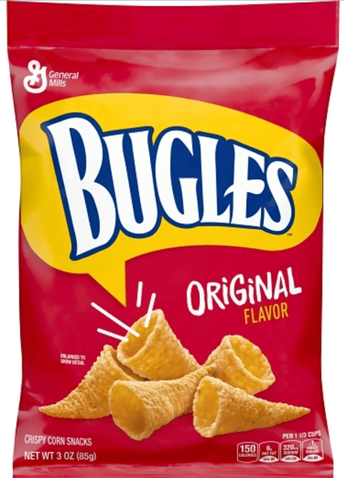 US - Chips - Bugles - Original Flavor 3oz (85g) x 6 units (chips bags may be deflated during shipping)