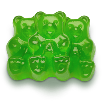 Bulk - Albanese - Smith Apple Bears 5 lb (2.27KG) X 1 Bag