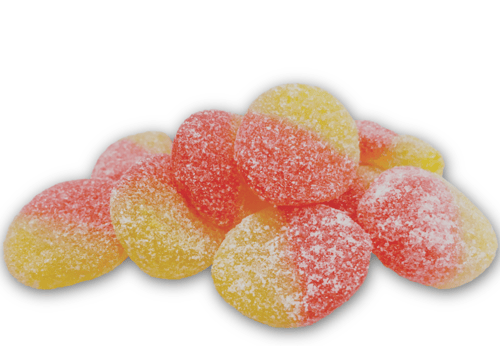 Canada - Bulk - Allan Peach Slices - Sour 2.5kg x 1 Bag