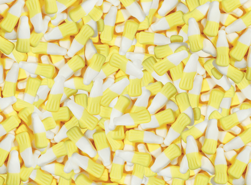 BULK - Huer - Small Banana Frosty Bottles x 1 KG