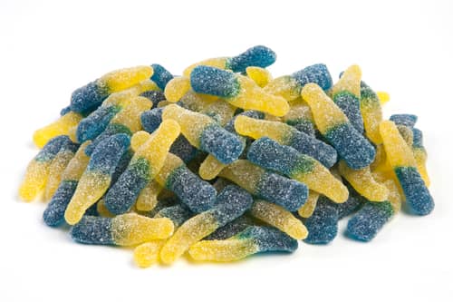 Bulk - Huer - Small Sour Blueberry Lemomade Bottles x1kg
