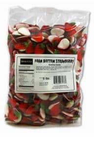 Turkey-  Bulk - Kervan  Gummies Foam Bottom Strawberry 5lb (2.27kg)