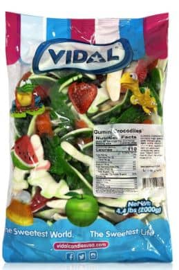 Bulk - Vidal Gummy Crocodiles 4.4lb