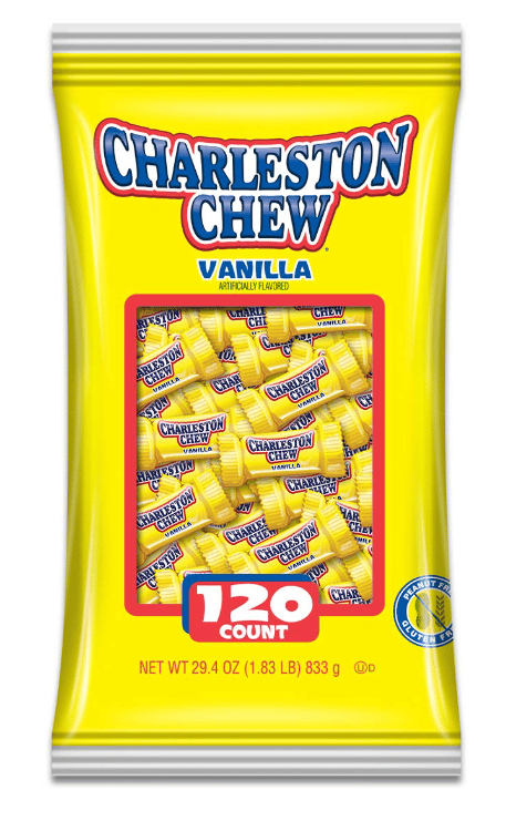 US - Charleston Chew Vanilla Flavour 0.25oz (6.9g) x 120 pcs