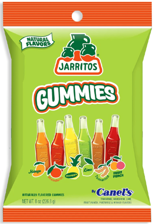 CANELS JARRITOS GUMMIES - ORIGINAL PEG BAG 8oz (226.6g) x 12 Units