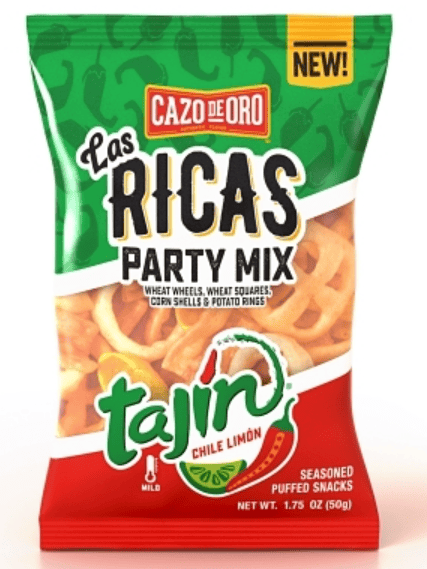 US - Cazo De Oro - Las Ricas Tajin Party Mix 1.75 oz (50g) x 12 units