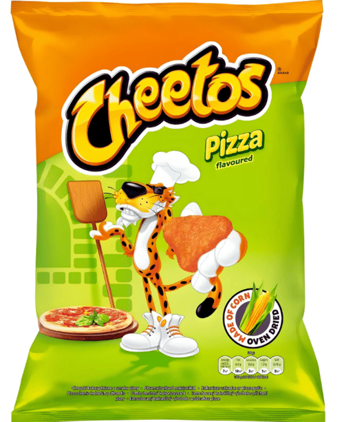 Cheetos - Pizza flavoured 85g x 25 units (chips bags may be deflated during shipping) (Best Before November 24, 2024)