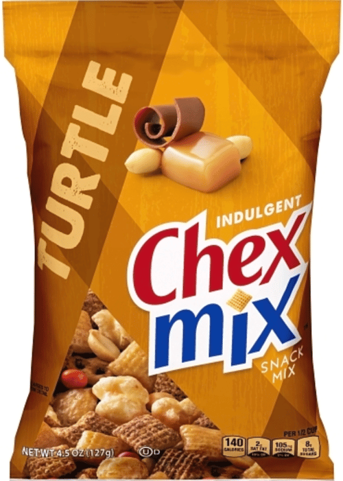 US - CHIPS - Chex Mix - Turtle Snack Mix 4.5 oz (127g) x 7 units (chips bags may deflated during shipping)