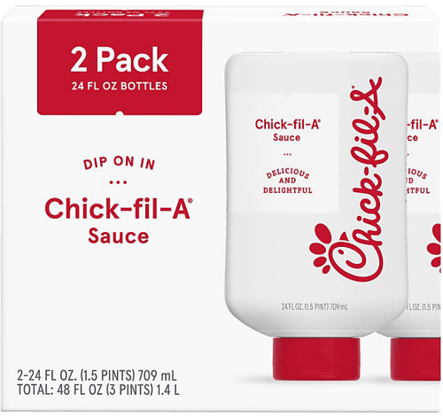 Us - Case - Dipping Sauce - Chick-Fil-A - Original 2 Pack, 24 fl oz (709 ml) x 5 Bundles