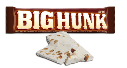 (S2-02) BIG HUNK PEANUT CANDY BAR - 1.8oz x 24 units