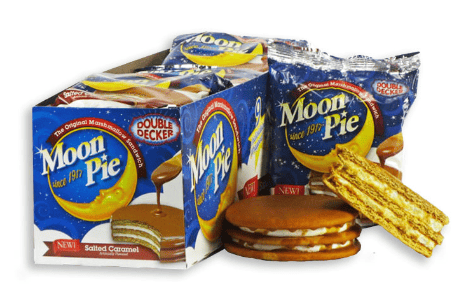 Us - Moon Pie - DOUBLE DECKER - SALTED CARAMEL 2.75oz x 9 units