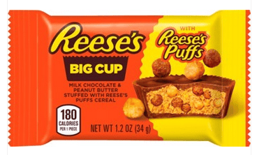 Us - Reese Big Cup with Reese Puffs - Standard Size 1.2oz (34g) x 16 units