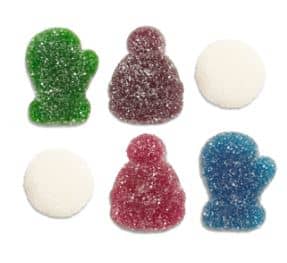 Xmas - Bulk Albanese Snow Day Gummies 4.5 lb (2.04kg) x 1 Bag